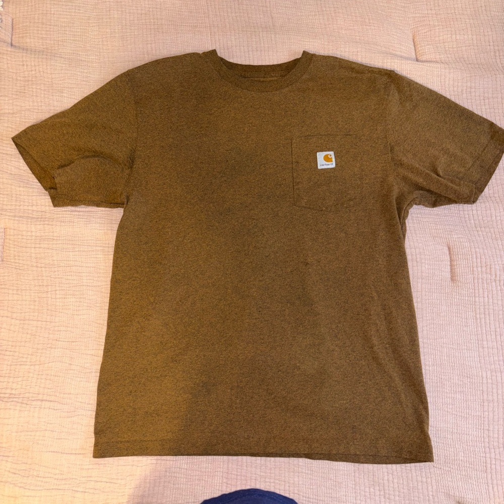 Carhartt Tan Original Fit Tee
